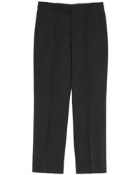 Valentino - Cuffs Vlogo Cropped Pants - Lyst