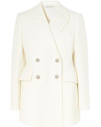 Alessandra Rich - Double-Breasted Wool Blazer - Lyst