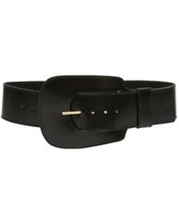 Sportmax - Wide Buckle Belt - Lyst