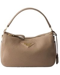 Prada - Zip-Up Handbag - Lyst