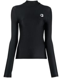 Coperni - Logo Printed Collar Top - Lyst