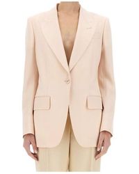 Tom Ford - Single-Breasted Long-Sleeved Jacket - Lyst