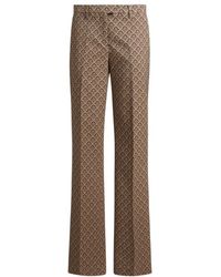 Etro - Damask-Pattern Trousers - Lyst