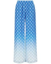 CASABLANCA - Gradient Monogram Wide-Leg Pants - Lyst