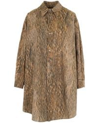 MM6 by Maison Margiela - Buttoned Shirt Dress - Lyst