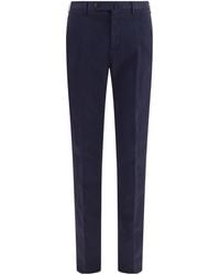 Pt Pantaloni - Pt Torino Slim-Fit Cotton Pants - Lyst