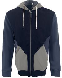 Armani Jeans - Hoded Zipper Casual Jacket - Lyst
