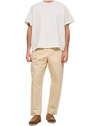 Marni - Pleated Tapered Leg Gabardine Trousers - Lyst