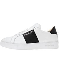 Philipp Plein - Logo-Printed Lace-Up Sneakers - Lyst