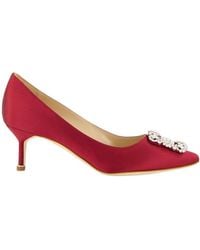 Manolo Blahnik - Pointed-Toe High Heels - Lyst