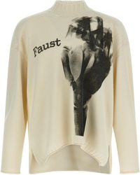 Undercover - Faust Print Knitted Jumper - Lyst