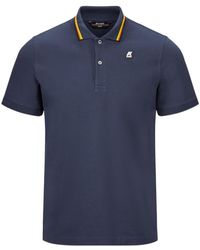 K-Way - Jud Pique Polo Shirt - Lyst