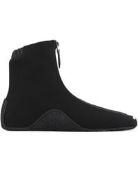 Alaïa - Square-Toed High-Top Casual Shoes - Lyst