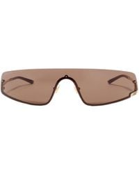 Gucci - Eyewear Mask-Shaped Frame Sunglasses - Lyst