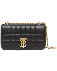 Burberry - Lola Quilted Mini Shoulder Bag - Lyst