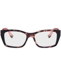 Fendi - Eyewear Rectangle Frame Glasses - Lyst