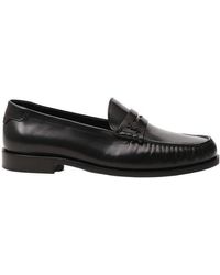 Saint Laurent - Le Loafer Penny Slippers - Lyst