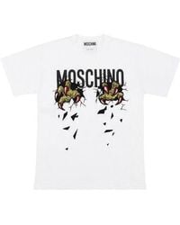 Moschino - Monster Claw Printed T-Shirt - Lyst