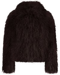 Tagliatore - Short Curly Sheepskin Jacket - Lyst