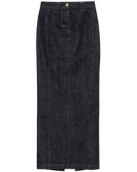 Jacquemus - Le Jupe De-Nimes Rear Slit Maxi Skirt - Lyst