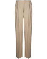 Dondup - Pressed-Crease Trousers - Lyst
