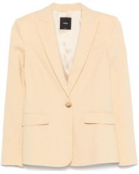 Pinko - Single-Breasted Blazer - Lyst