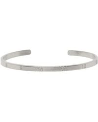 Maison Margiela - Numbers Engraved Cuff Bracelet - Lyst