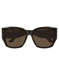 Balenciaga - Eyewear Bb-Logo Square Frame Sunglasses - Lyst