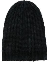 Avant Toi - Ribbed-Knit Beanie Hat - Lyst