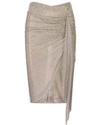 GIUSEPPE DI MORABITO - Draped Asymmetric Skirt - Lyst