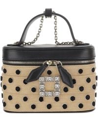 Roger Vivier - Embellished Zipped Clutch Bag - Lyst