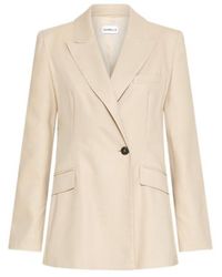 Marella - Stretch Viscose-Blend Twill Blazer - Lyst