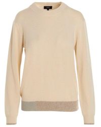 Theory - Crew-Neck Ribbed Jumper - Lyst