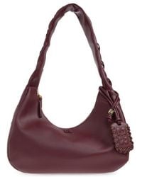 Ganni - Medium Laces Hobo Bag - Lyst