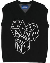 Awake Couture - Dice Logo-Jacquard Vest - Lyst