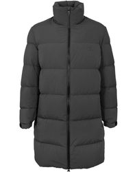 BOSS - Long Down Jacket - Lyst