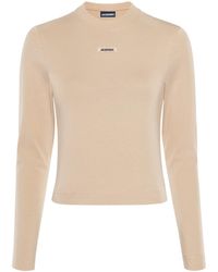 Jacquemus - Logo Patch Long-Sleeve Top - Lyst