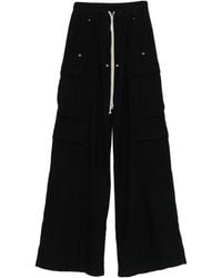 Rick Owens - Pocket Detailed Drawstring Pants - Lyst
