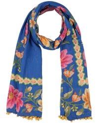 FARM Rio - Metallic Floral Scarf - Lyst