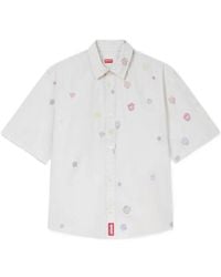 KENZO - X Futura 2000' Embroidered Short Sleeve Shirt - Lyst