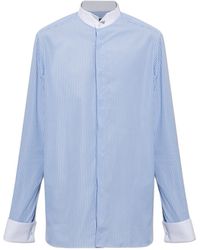 Tom Ford - Striped Contrast-Cuff Shirt - Lyst