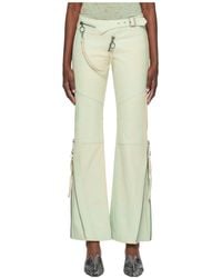 KNWLS - Nihil Leather Casual Pants - Lyst