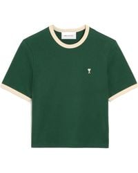 Ami Paris - Ami Ami De Coeur Long Sleeve Crewneck T-Shirt - Lyst