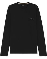 BOSS - Solid Color T-Shirt - Lyst