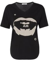 Fendi - Jersey T-Shirt With Ti Amo Print - Lyst