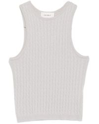 Lisa Yang - Crew-Neck Knit Vest - Lyst