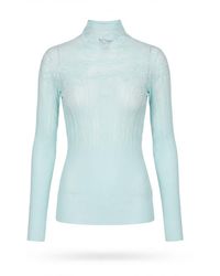 Bottega Veneta - High-Necked Long-Sleeved Sweater - Lyst