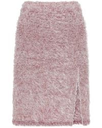 JW Anderson - Jw Anderson Side-Slit Midi Skirt - Lyst