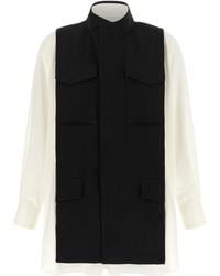 Sacai - Hybrid Panel Shirt - Lyst