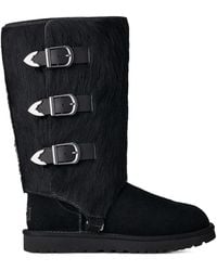 UGG - Classic Tall Western Buckled Boots - Lyst